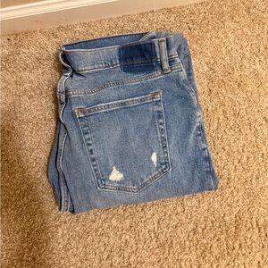 Abercrombie & Fitch Curve Love Ultra High Rise Jeans